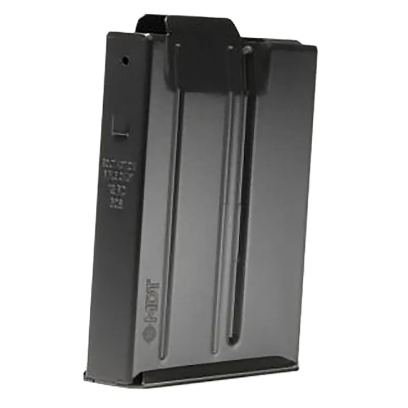 Mdt Sporting Goods Inc 102922BLK AICS Magazine 12rd Extended 308/6.5 Creedmoor Short Action Black Steel w/ Binder Plate