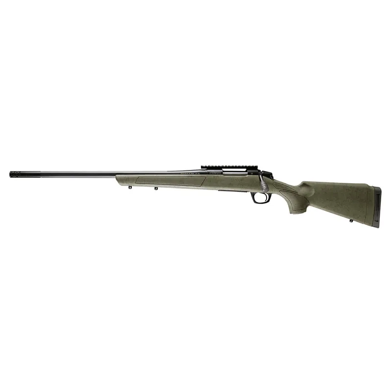 CVA CR3991GLH Cascade XT 300 Win Mag 3+1 24" Graphite Black Cerakote Fluted Threaded Barrel, Graphite Black Cerakote Picatinny Rail, Fixed OD Green w/Black Webbing Synthetic Stock, Left Hand