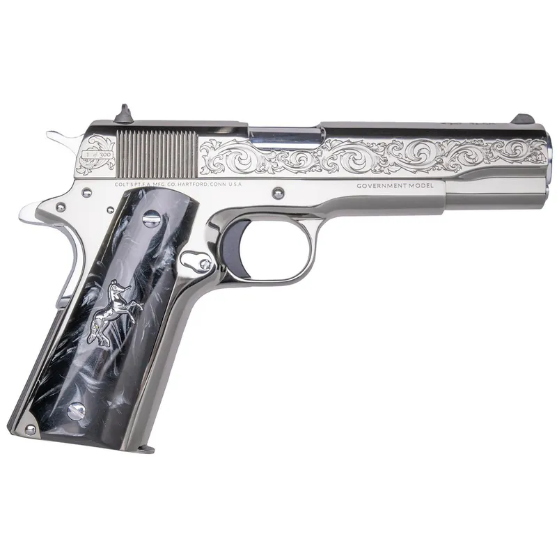 CNC CNCWARHORSE COLT 1911 45 5 HP DLC/SIL BRK