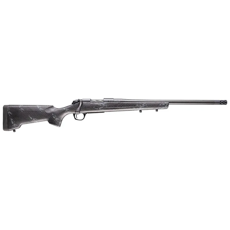 Bergara Rifles B14SM1209CF B-14 Cima CF 6.5 PRC 3+1 20" CURE Carbon Fiber Barrel, Sniper Gray Cerakote Receiver, RTM Sporter Carbon Fiber Stock