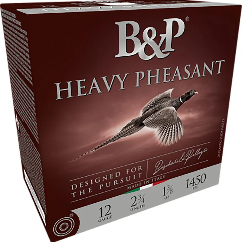 B&p Ammunition 203B14H5 Heavy Pheasant 20Gauge 3" 1 1/4oz 5Shot 25 Per Box/10 Case