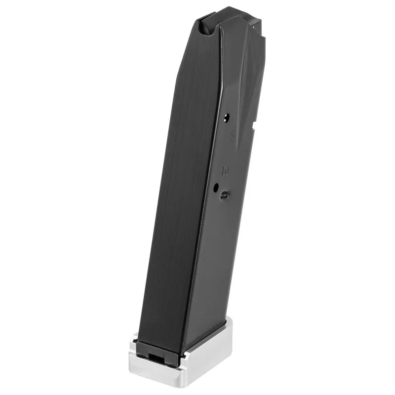 Mec-Gar P226X5910AFC Sig 10rd Extended 9mm Luger, Fits Sig P226 X5 Blued w/Anti-Friction Coating Carbon Steel