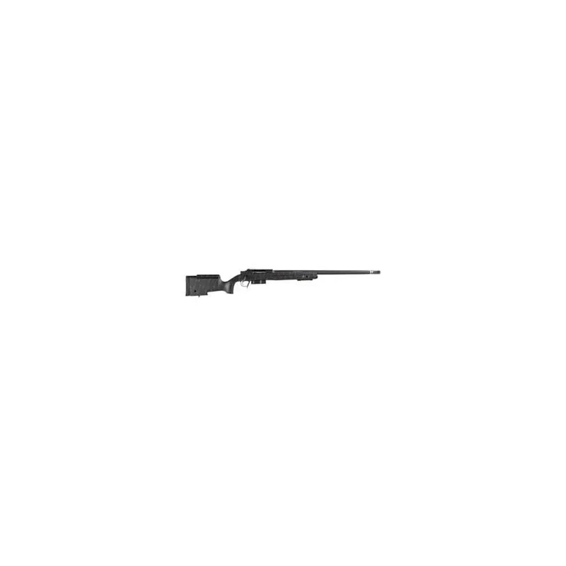 Christensen Arms CA10270482481 BA Tactical Long Range 308 Win 4+1 20" Carbon Fiber Barrel, Black Nitride Finish, Black with Gray Webbing Stock