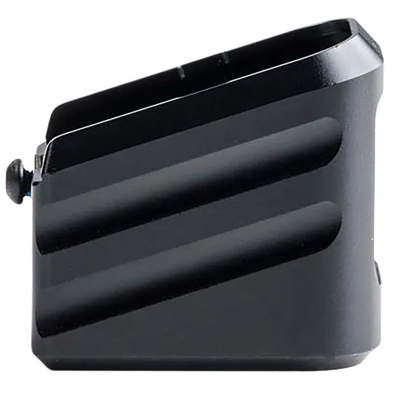 Cross Armory CRG+0MEG19BK Magazine Extension Fits Glock 19/23/32 Gen 1-5 Black Aluminum