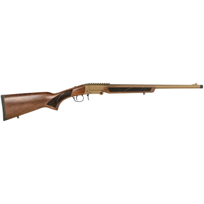 Gforce Arms GFTXP3520YT GFTXP Youth 350 Legend 1rd 20" Bronze Cerakote Steel Barrel, Bronze Cerakote Picatinny Rail Steel Receiver, Fixed Walnut Wood Stock