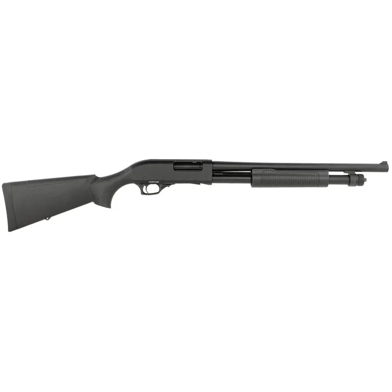Tokarev USA 21000426 TX 112 TX1 Pump 3" 18.50" Black Cylinder Bore Barrel Black Anodized Fixed