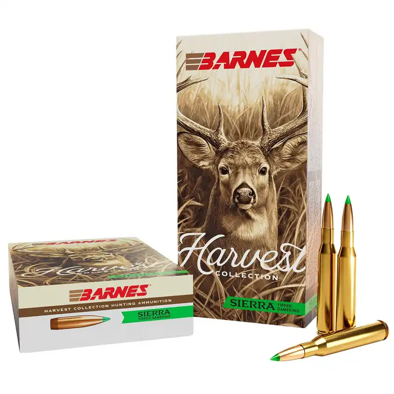 Barnes Bullets 32483 Harvest 7mmPRC 180gr Sierra Tipped GameKing 20 Per Box/10 Case