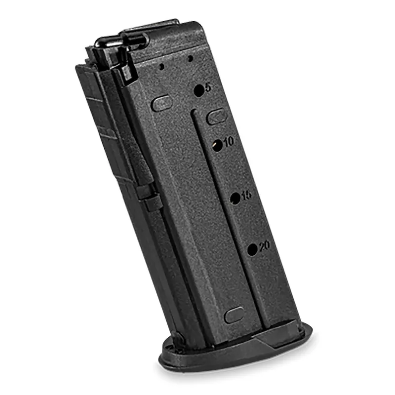 FN 20100682 Five-seveN 20rd 5.7x28mm Fit FN Five-seveN MRD Black Polymer