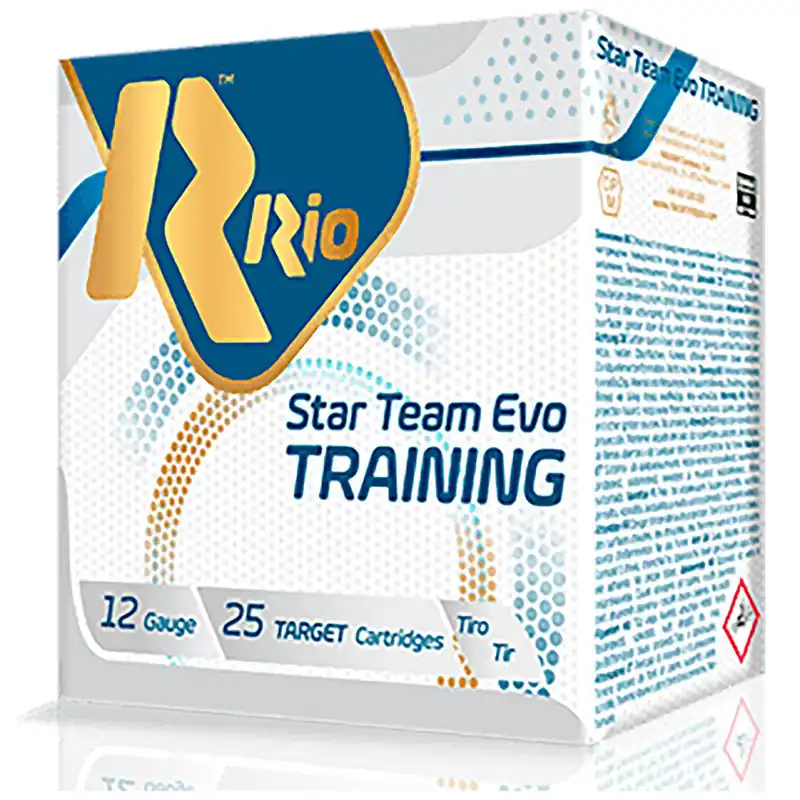 Rio Ammunition STT32X75 Star Team EVO 12Gauge 2.75" 1 1/8oz 7.5Shot 25 Per Box/10 Case
