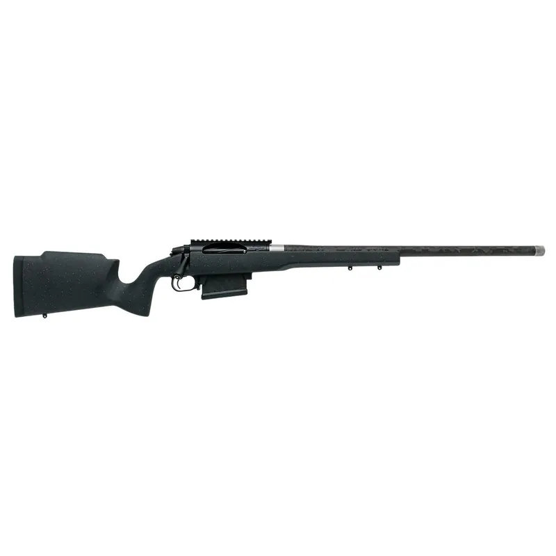 Proof Research 146330 Elevation MTR 2.0 22 Creedmoor 20" Carbon Fiber Wrapped Match Grade Threaded Barrel, Black Cerakote Picatinny Rail Steel Receiver, Fixed Proof Tactical Black Granite Fiber Stock