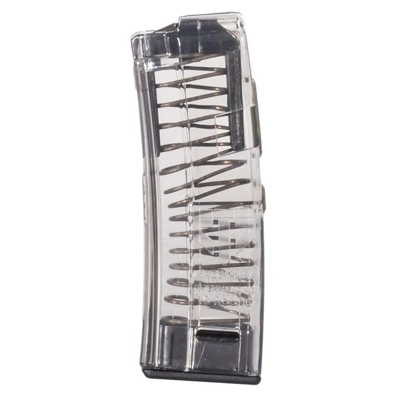 ETS Group HKMP510 Rifle Mags 10rd 9mm Luger for H&K MP5/SP5K/MP5K/94/SP89 Clear Detachable