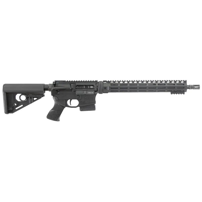 Larue Tactical LT1555616MLOKLC LT15 MLOK 5.56 10+1 16" Stealth Barrel Black Right Hand