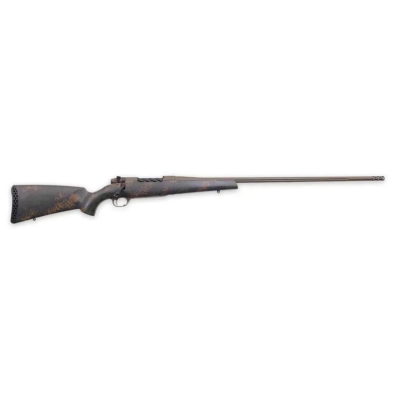 Weatherby MBC20N240WR6B Mark V Backcountry 2.0 240 Wthby Mag 5+1 26" Patriot Brown Cerakote Fluted Barrel/Peak 44 Blacktooth Carbon Fiber w/ Dark Green/Brown Sponge Stock