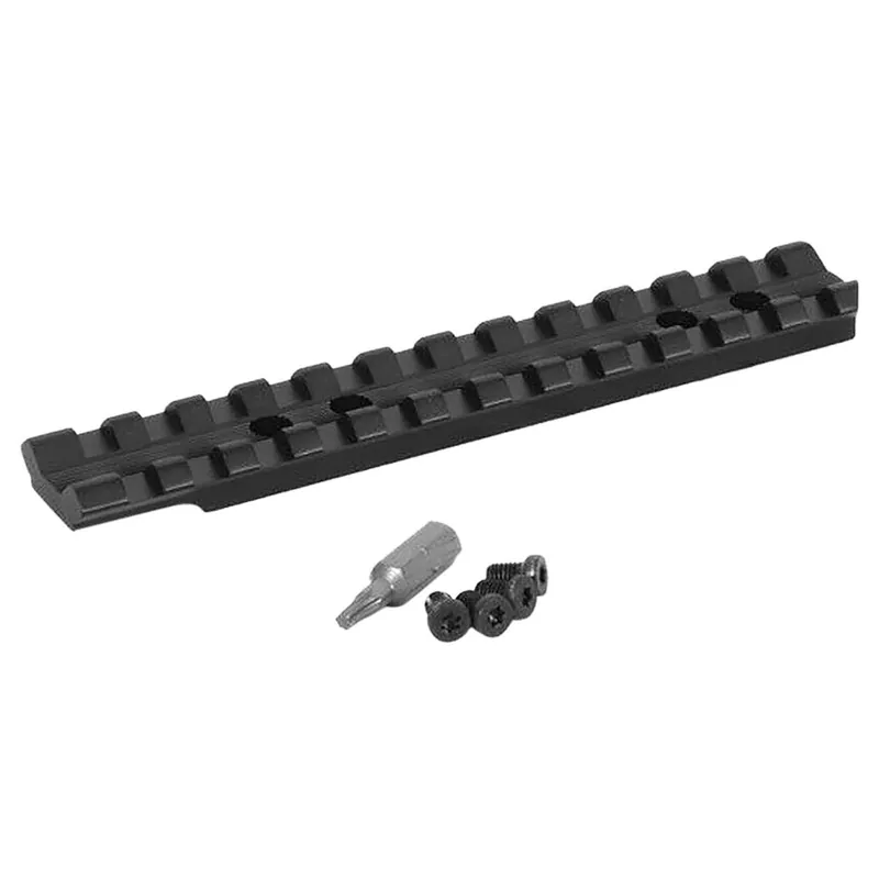 Henry HEGW14PR Picatinny Rail Matte Black Aluminum 5.09" Long Fits Henry H014 Long Ranger