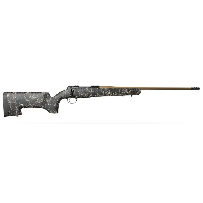 Kimber Mfg, Inc 3700863 Mountain Acsent Mojave 243 Win 4+1 22" Match Grade Threaded Barrel, Aluminum Receiver, Fixed Aluminum/Carbon Fiber Stock