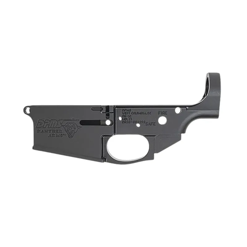 Dpms Panther Arms DP51655160178 DP-10 Stripped Lower Receiver Multi Black Aluminum