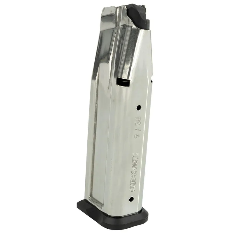 SDS Imports 80001507 Checkmate 1911 Double Stack 17rd 9mm Chrome