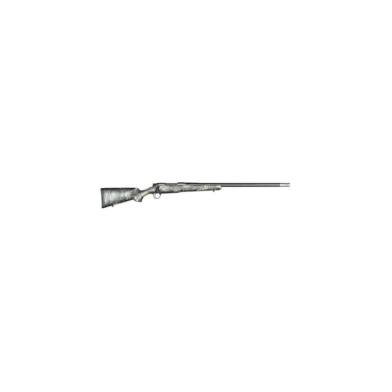 Christensen Arms 8010613600 Ridgeline FFT 6.5-284 Norma 4+1 22" Carbon Fiber/Threaded Barrel, Stainless Steel, Green with Black/Tan Accents Stock