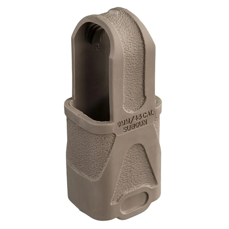 Magpul MAG003-FDE Original Magpul Made of Rubber w/ Flat Dark Earth Finish for 9mm Subgun Mags/ 3 Per Pack