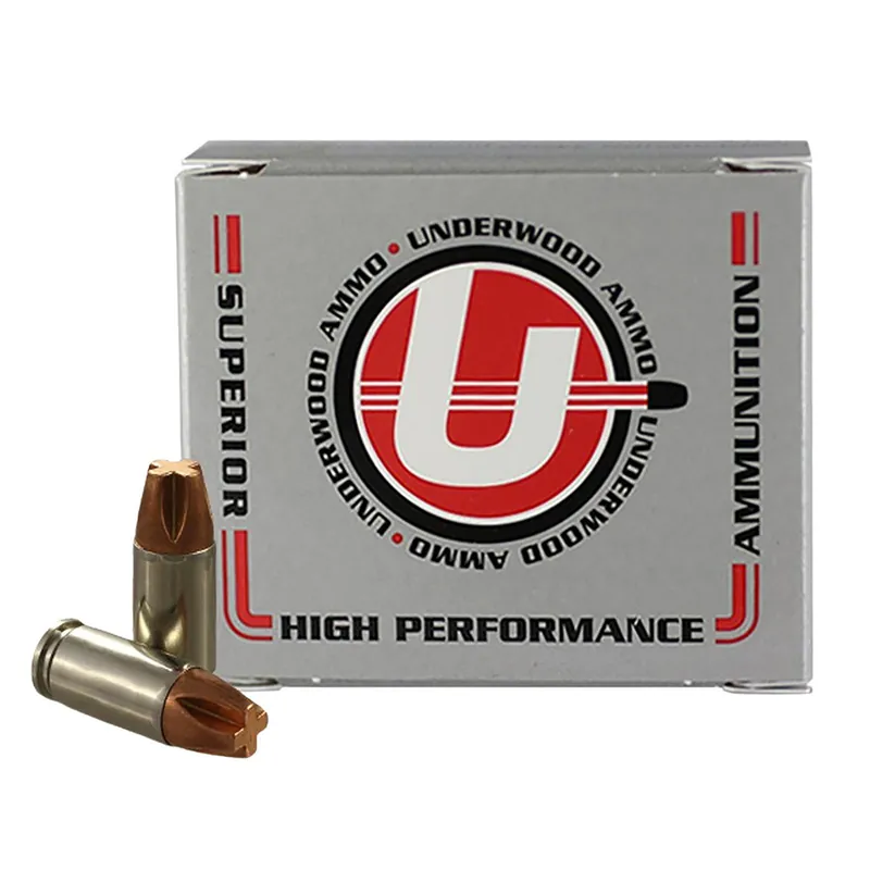 Underwood Ammo 155Underwood Ammo 155 Xtreme Penetrator 9mmLuger 115gr Solid Monolithic 20 Per Box/10 Case