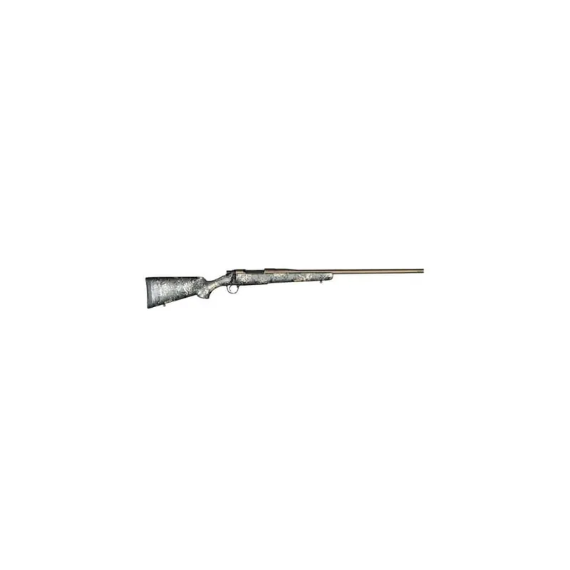 Christensen Arms 8010108700 Mesa FFT 300 PRC 3+1 22" Threaded Barrel, Burnt Bronze Cerakote, Green with Black/Tan Webbing Stock