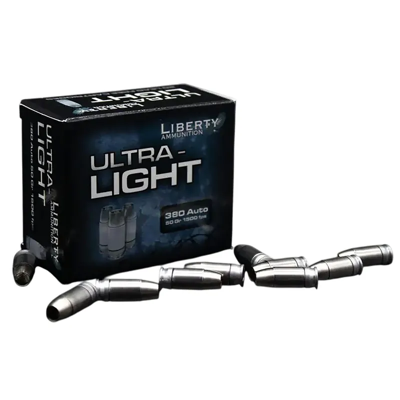 Liberty Ammunition LA-UL-380-055 Ultra-Light 380ACP 50gr 20 Per Box/10 Case