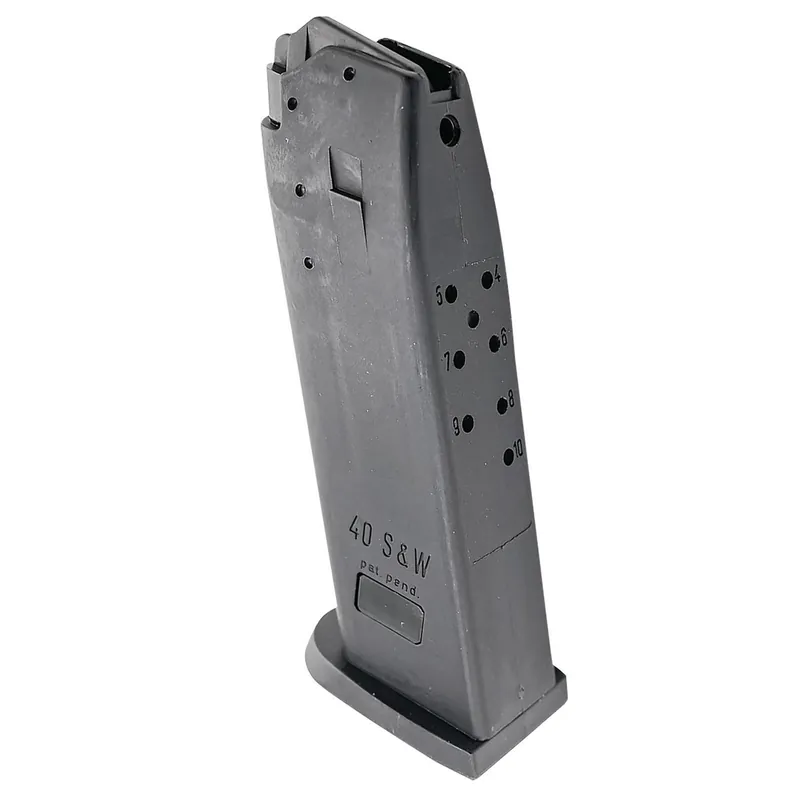 HK 50248610 USP Black Detachable 10rd 40 S&W (Full Size)