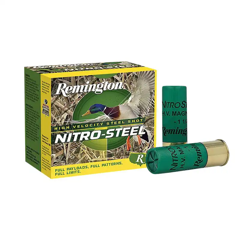 Remington Ammunition 20860 Nitro-Steel High Velocity 12Gauge 3" 1 3/8oz 2Shot 25 Per Box/10 Case
