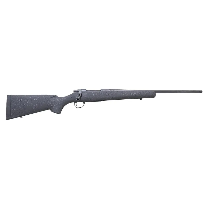 Howa HHSSL308BLK 1500 Superlite Gen2 Full Size 308 Win 3+1 20" Black Threaded Barrel, Matte Blue Steel Drilled & Tapped Receiver, Black w/Black Webbing HS Precision Synthetic Stock, Right Hand