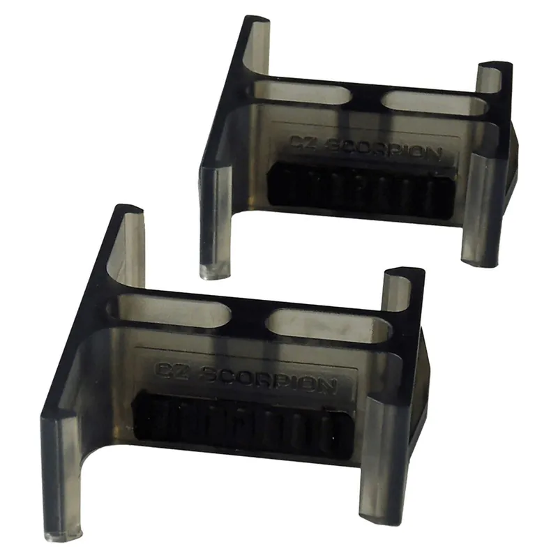 CZ-USA 19888 Mag Coupler 30rd Compatible w/ CZ Scorpion Magazines Smoke Plastic