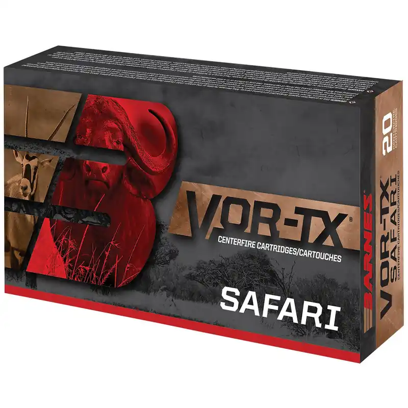 Barnes Bullets 22017 VOR-TX Safari 416Rem Mag 400gr Barnes TSX Flat Base 20 Per Box/10 Case