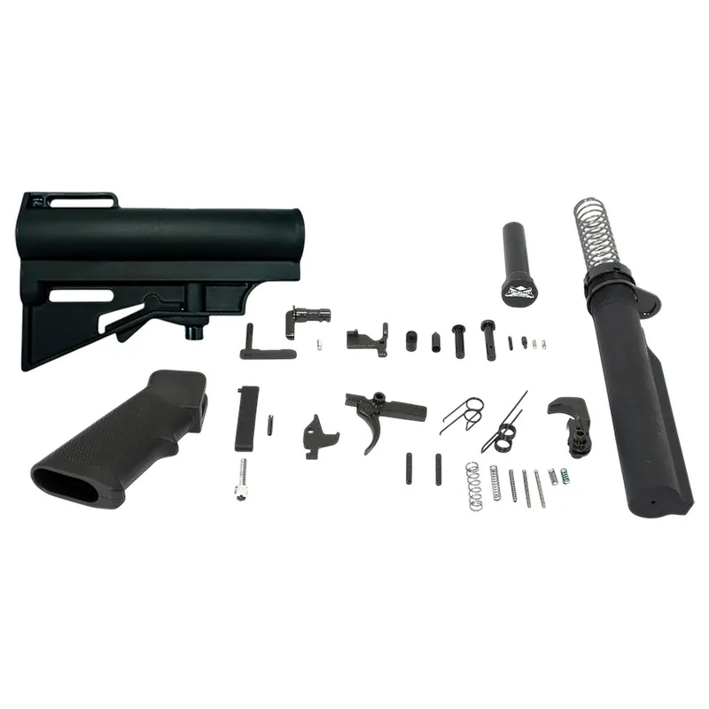 Dpms Panther Arms DP51655159027 Car Blade Lower Build Kit Pistol AR-15 Black