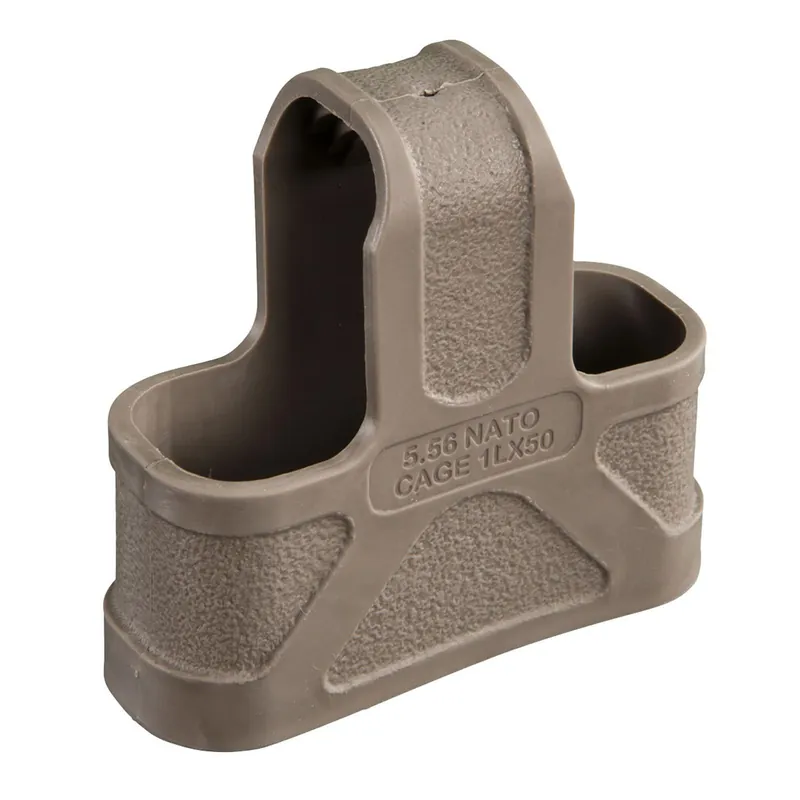 Magpul MAG001-FDE Original Magpul Made of Rubber w/ Flat Dark Earth Finish for 5.56x45mm NATO Mags/ 3 Per Pack