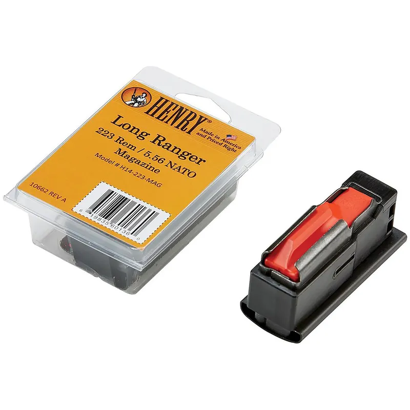 Henry H14223MAG Long Ranger 5rd 223 Rem Blued Steel