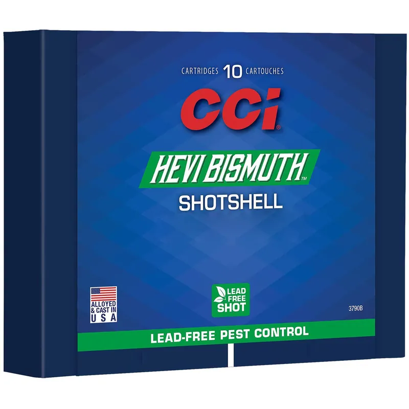 CCI 3738B Pest Control HEVI-Bismuth 38Special/357Mag 10 Per Box/20 Case