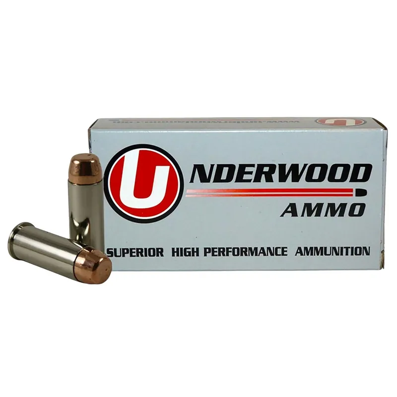 Underwood Ammo 323 44Special 245gr Full Metal Jacket Flat Nose 50 Per Box/10 Case