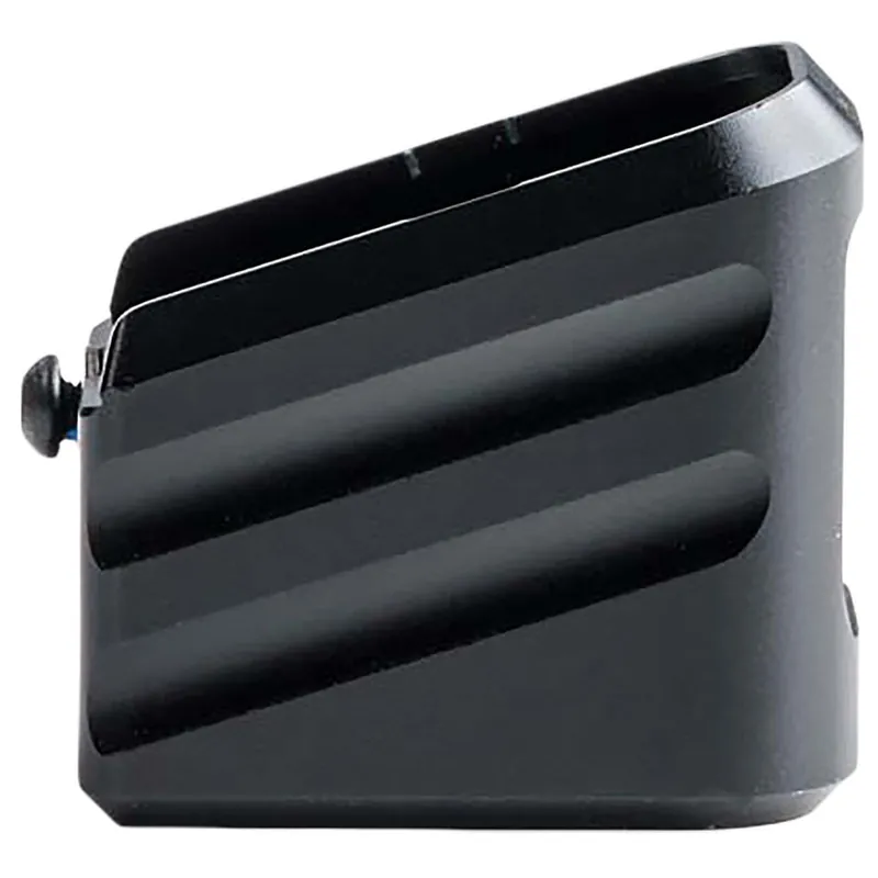 Cross Armory CRG+0MEG17BK Magazine Extension Fits Glock 17/22/31 Gen 1-5 Black Aluminum