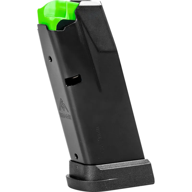 Mec-Gar MGHC1200A Springfield Hellcat 12rd 9mm Luger, Black Steel