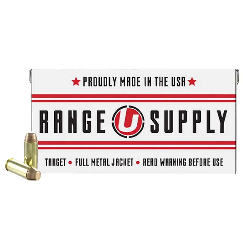 Underwood Ammo 297 10mmAuto 180gr Full Metal Jacket Flat Nose 50 Per Box/10 Case
