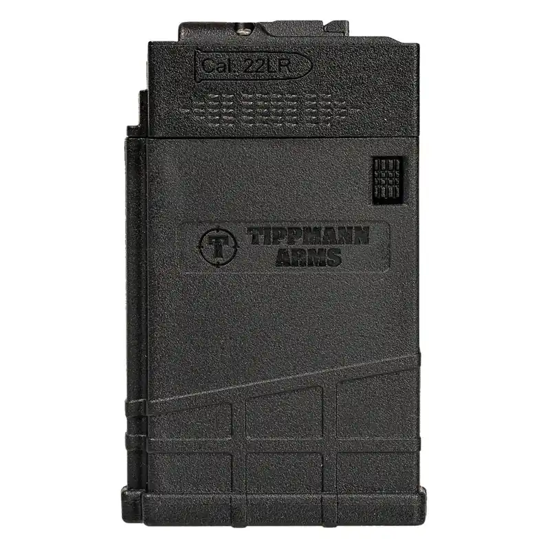 Tippmann Arms A201065 M4-22 10rd Low Profile 22 LR, Black Steel