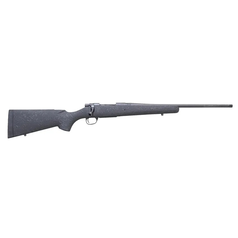 Howa HHSSL243BLK 1500 Superlite Gen2 Full Size 243 Win 3+1 20" Black Threaded Barrel, Matte Blue Steel Drilled & Tapped Receiver, Black w/Black Webbing HS Precision Synthetic Stock, Right Hand