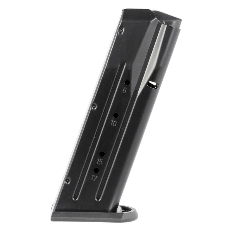 Mec-Gar MGWIT9LFAFC Tanfoglio 17rd 9mm Luger, Fits Tanfoglio Witness Large Frame Blued w/Anti-Friction Coating Carbon Steel