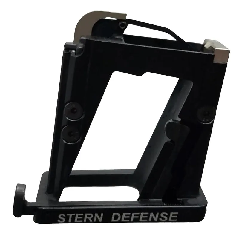 Stern Defense 001SDMAGAD9GLOCK9AND40 Mag-AD9 9mm/40 S&W Fits Glock Black Aircraft Grade Aluminum