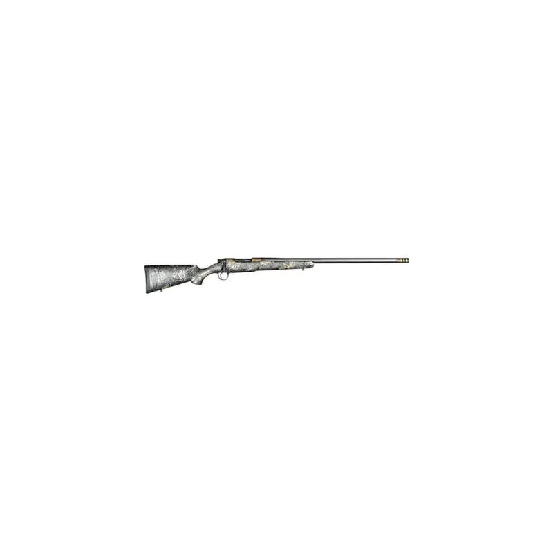 Christensen Arms 8010618700 Ridgeline FFT 243 Win 4+1 20" Carbon Fiber/Threaded Barrel, Burnt Bronze Cerakote, Green with Black/Tan Accents Stock