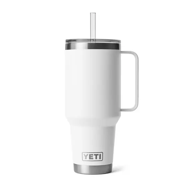 Yeti Rambler 42 oz. Straw Mug - White