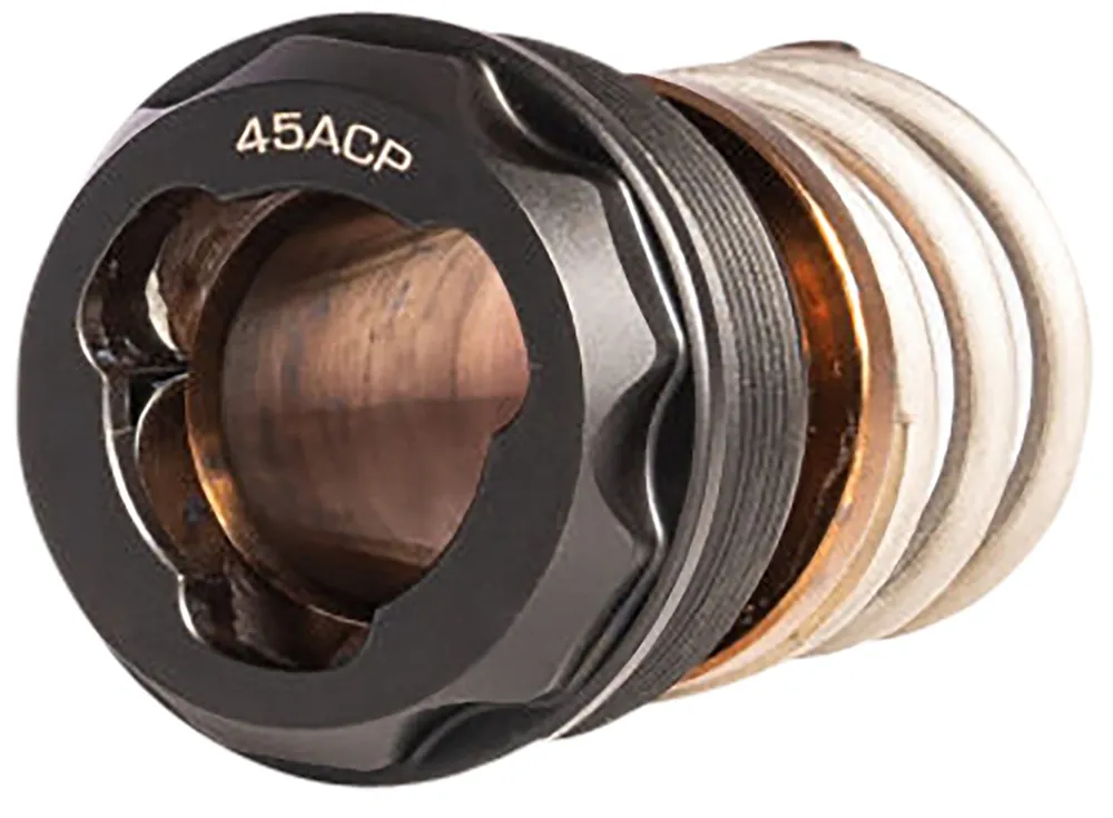 Rugged Suppressors 3-Lug Mount Obsidian 45 ACP