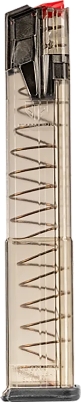 ETS Group Omega 9mm Luger 32 Round Magazine Flush Clear Polymer Fits S&W M&P OMGSW9MP30