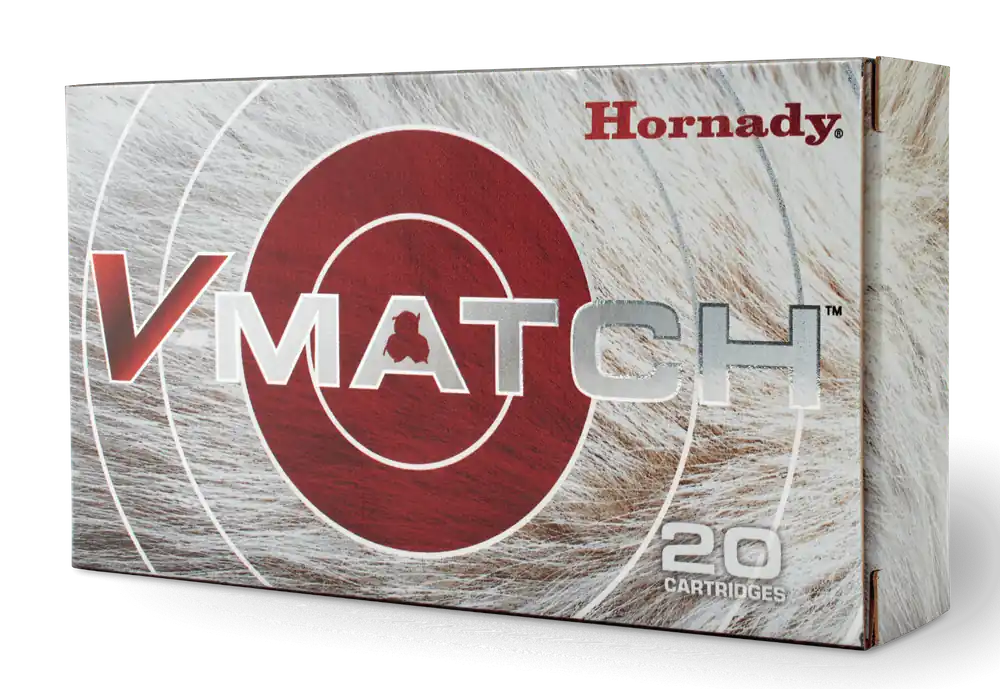 Hornady V-Match Rifle Ammo 22 ARC 62gr ELD-VT 20 Rounds Per Box 81542