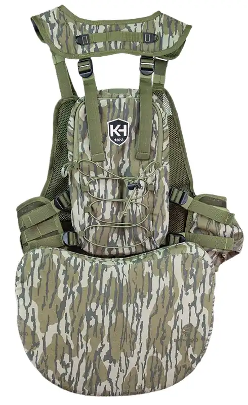 Knight & Hale Run-N-Gun Turkey Vest Mossy Oak Bottomland KHT0105