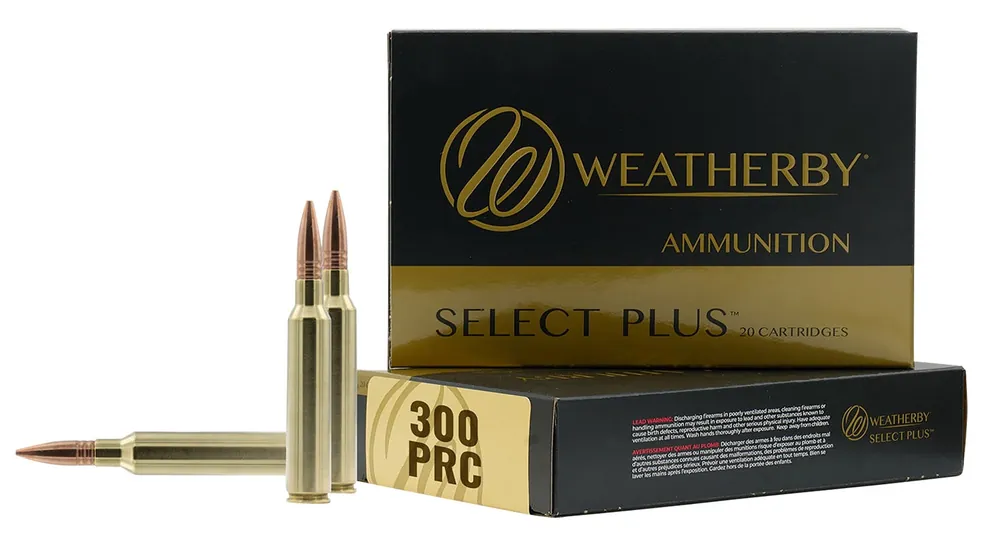 Weatherby Select Plus 300 PRC 180 Gr. Swift Scirocco 20/Box